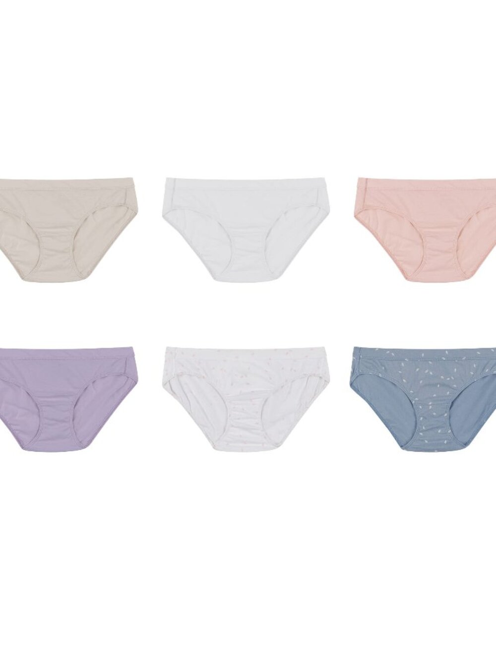 Hanes Women's Pure Comfort Hipster 6-Pack